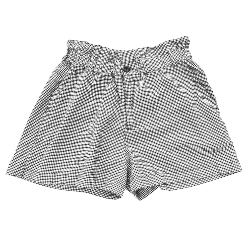 Anthropologie Amadi Ryan Gingham Shorts High Waist Paper Bag USA S‎ Cottagecore